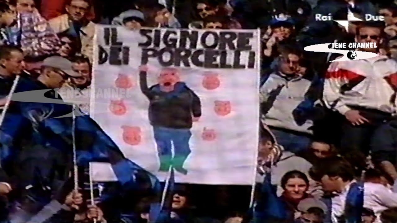 ATALANTA-BRESCIA 0-0 SERIE A DEL 10 FEBBRAIO 2002 MAZZONE CONTESTATO DAI TIFOSI DELLA DEA#CASASTENE