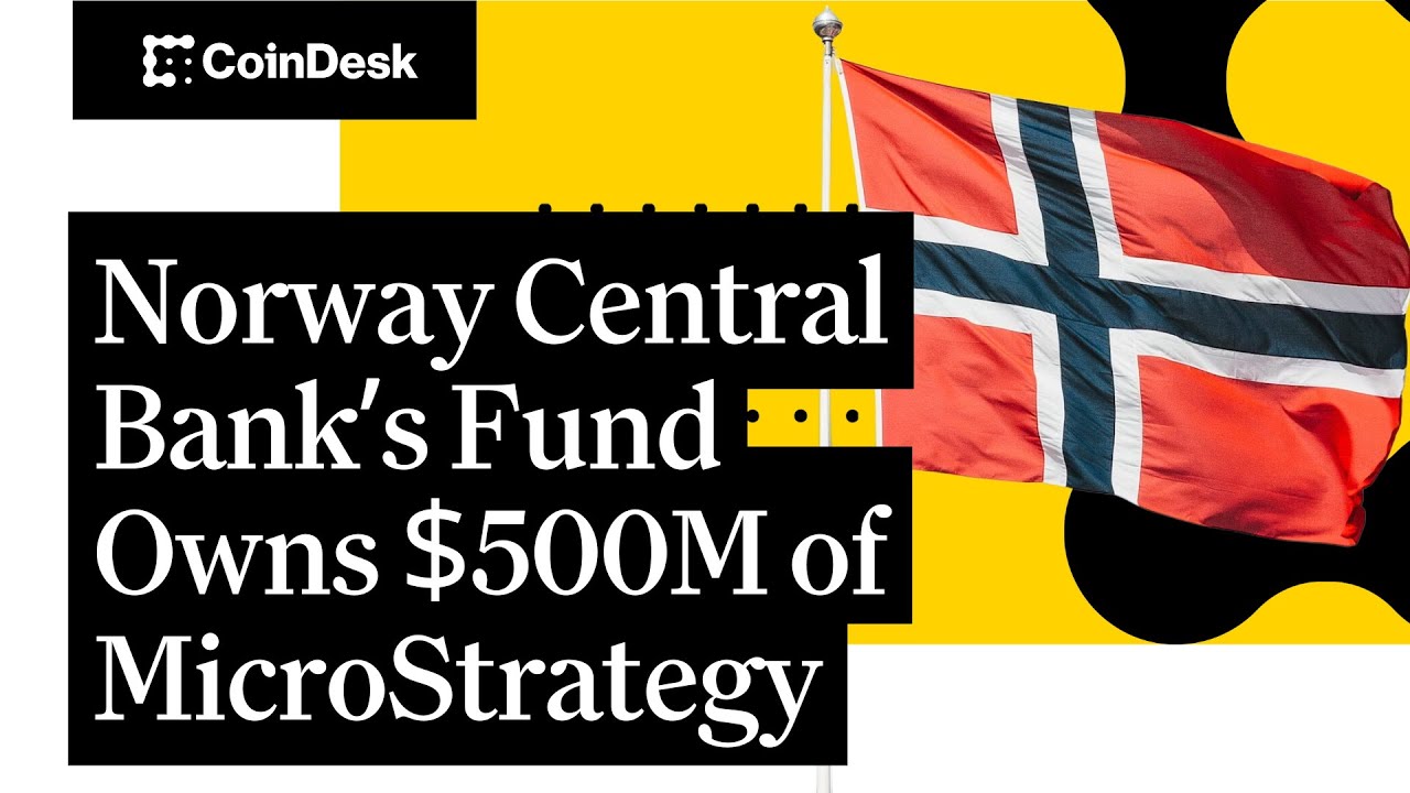 Norway Central Bank’s Fund Owns $500M of MicroStrategy