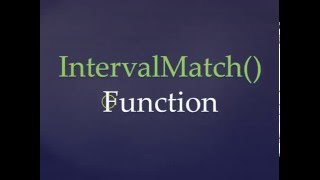 QlikView Tutorials | QlikView Scirpting | QlikView IntervalMatch Function