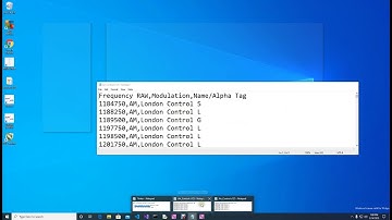 Programming the Uniden UBC125XLT using RRUK and Scan125