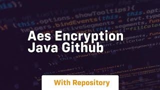 aes encryption java github