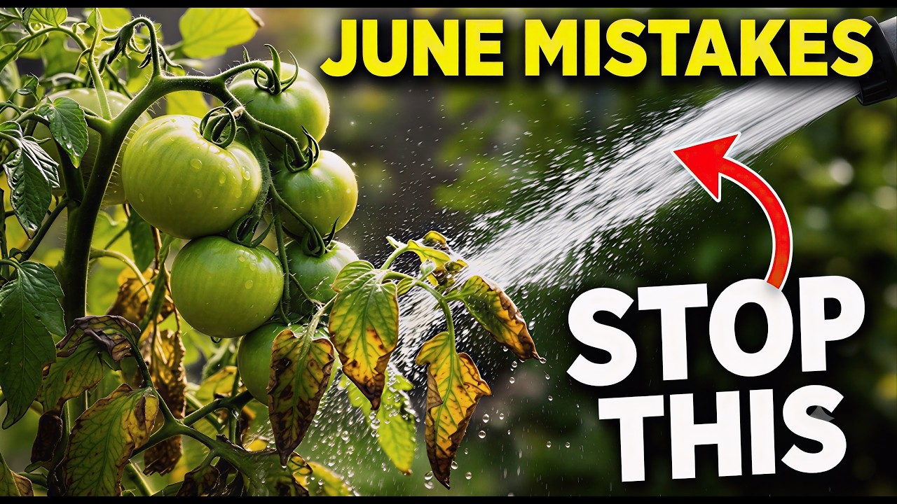 5 Mistakes You Must NEVER Make Growing Tomatoes in June (Number 3 Will Kill Your Plants)