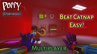 EASY WIN CATNAP BOSS FIGHT Multiplayer | Poppy Playtime STORYMODE Chapter 3 Roblox