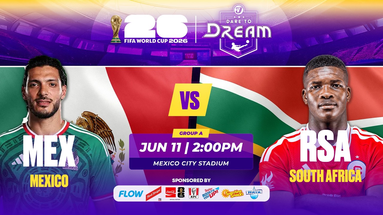FIRST 10 MINUTES: MEXICO vs. SOUTH AFRICA | FIFA World Cup 2026 | 06/11/2026 | Watch On TVJ
