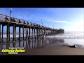 Capitola Wharf &amp; A long wave ride by surfer Santa Cruz Ca.