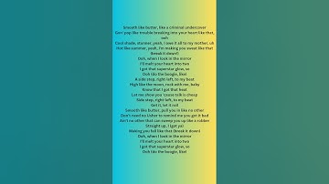 BTS/ butter song lyrics