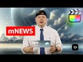 Create news broadcast in final cut pro  mnews tutorial  motionvfx