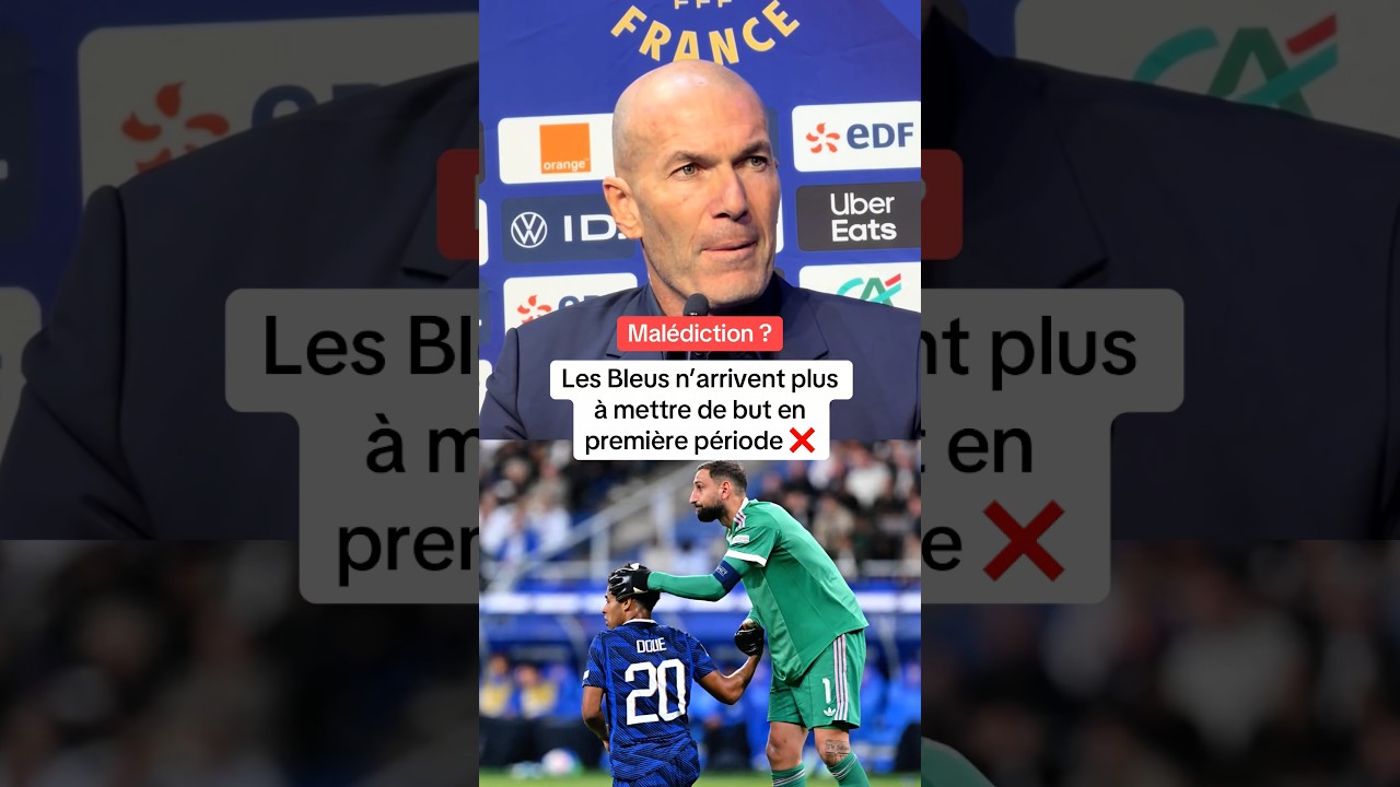 Malédiction ? les Bleus n’arrivent plus à mettre de but en première période ?