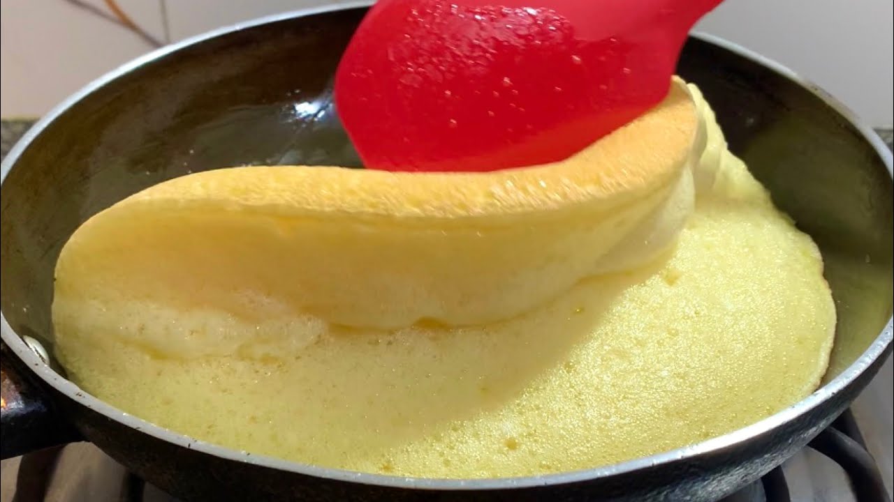 Super Fluffy Souffle Omelette Recipe by Chef Saleem YouTube