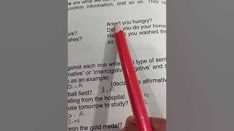 English declarative sentence and interrogative sentence unit 3.3 class 9