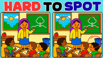 Spot The Difference: Sharp Eyes Only! [Find The Difference🤔]