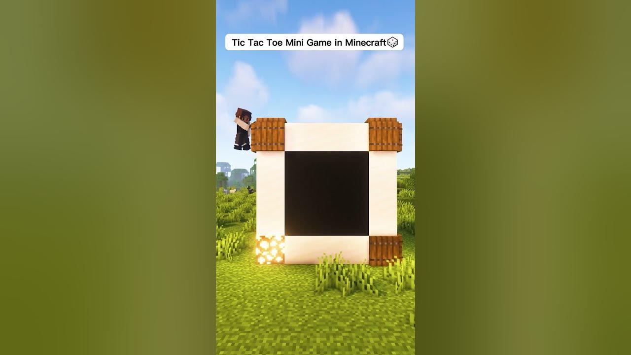 Minecraft: Tic Tac Toe Mini Game | #shorts