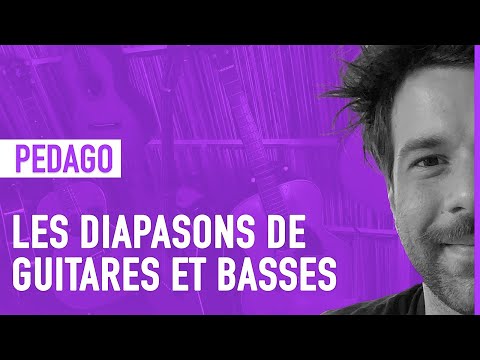 Les diapasons de guitares et basses - Comprendre la guitare