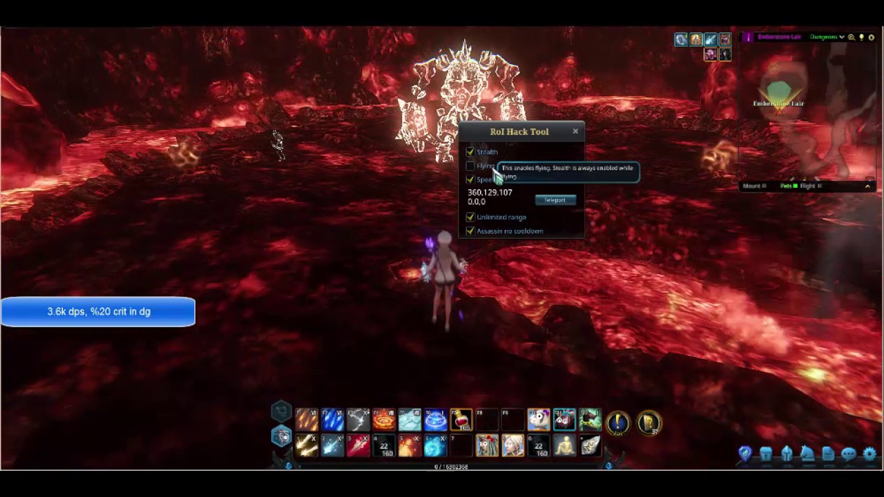 Riders of Icarus -- Godly Wizard Lavalight Legendary Mode