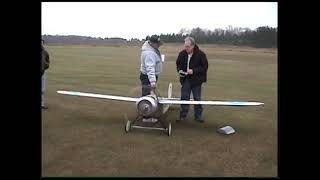 First Flight of a Bentley BR2 Rotary Engine