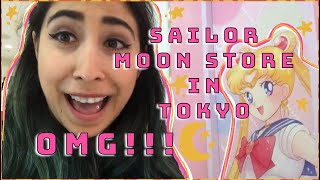 I WENT TO THE SAILOR MOON STORE! | Travel back to Japan