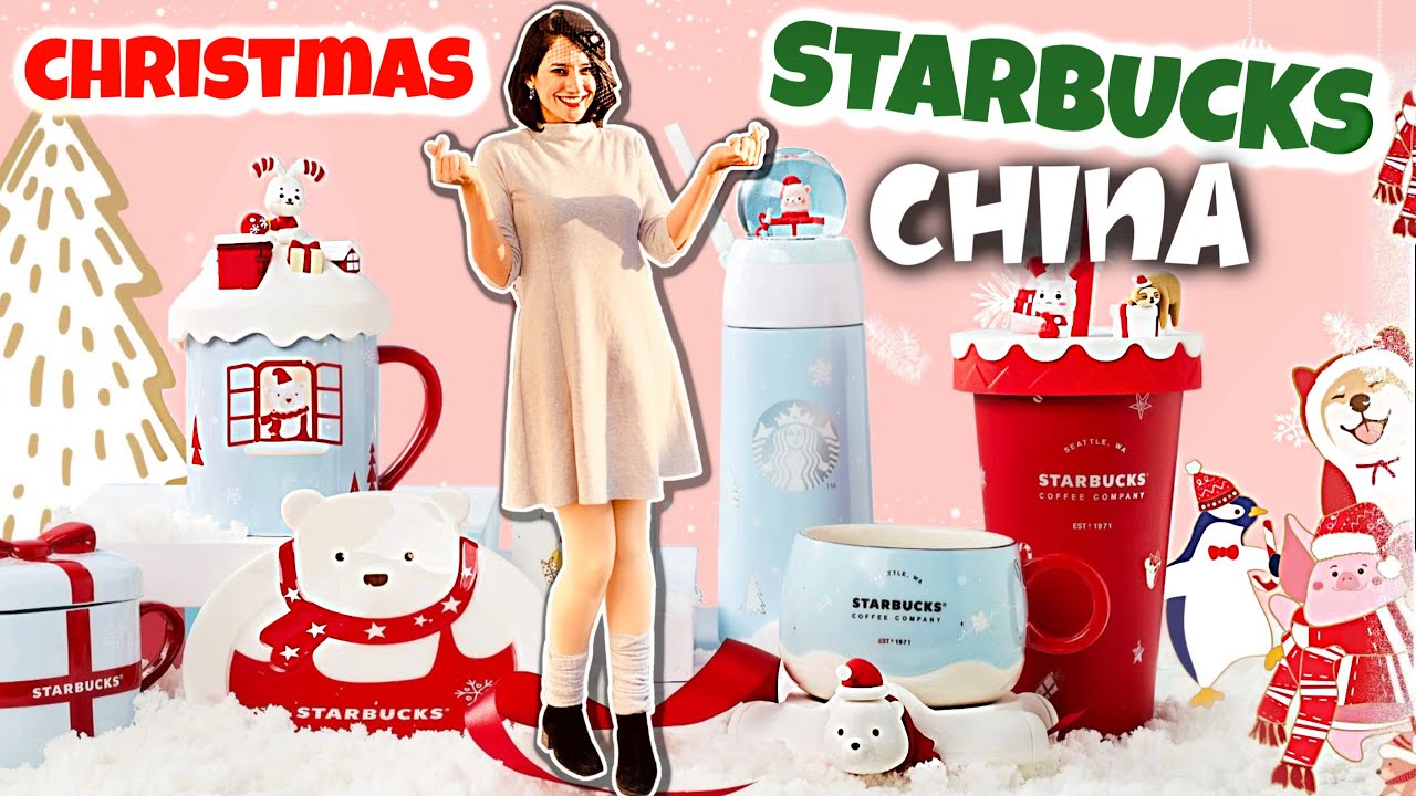 CHRISTMAS inside a Starbucks in CHINA!! 🇨🇳🎄😍 YouTube