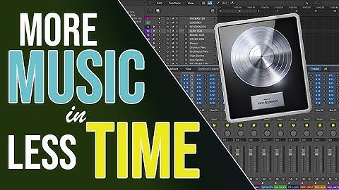How To Create A Template In Logic Pro | Save TIME and MAKE MORE Music (FREE TEMPLATE DOWNLOAD)