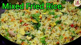 How to Make Restaurant Style Mixed Fried Rice Recipe/ Healthy Recipe