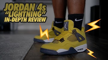 JORDAN 4 "LIGHTNING" 2021 IN-DEPTH REVIEW!