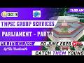 Parliament - part 1 | Polity | TNPSC 2026–27 | LIVE Doubt Clearing Session