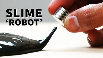 The Magnetic Slime Robot That Could Retrieve Accidentally Swallowed Objects