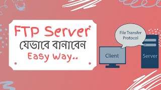 How to setup FTP server on windows 10 (Bangla)