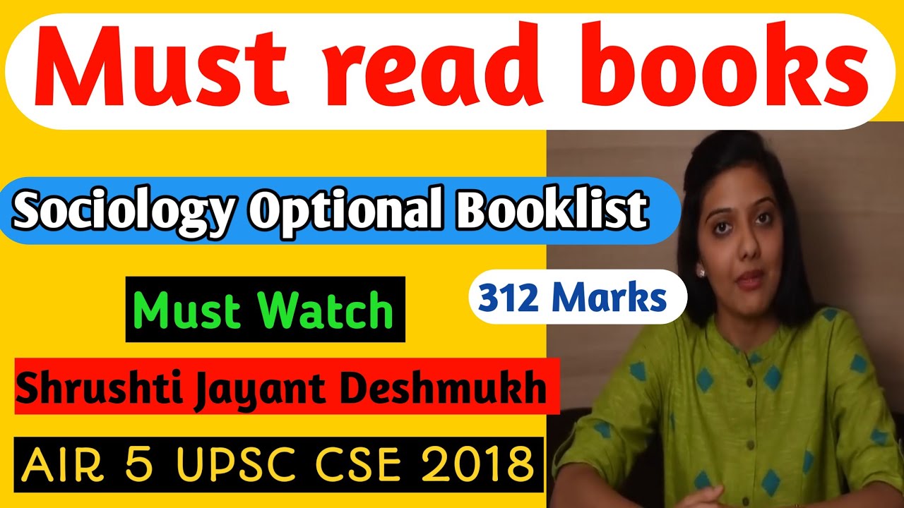 Sociology Optional Complete Booklist By Shrushti Deshmukh Self Study Sociology optional complete booklist by shrushti deshmukh self study