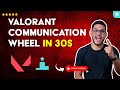 How to OPEN the COMMUNICATION WHEEL in VALORANT in 30 S