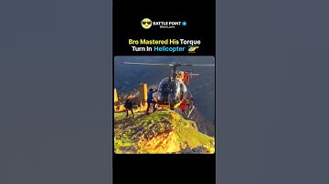 Bro Mastered His Torque Turn In Helicopter 🚁