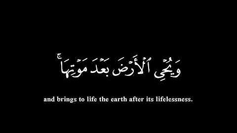 ﴿ فسبحن الله حين تمسون وحين تصبحون﴾ 🍁كروما شاشة سوداء قرآن كريم 🍁 القارئ عبد الرحمن مسعد🍁 سورة الروم