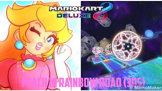 Mario Kart 8 Deluxe: Peach in Rainbow Road (3DS)