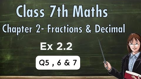 Class 7 Mathematics Ex.2.2 Question 5,6,7 / class 7th maths NCERT/ kavita maths classes