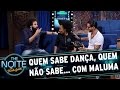 Quem sabe dança, quem não sabe... com Maluma | The Noite (10/05/17)