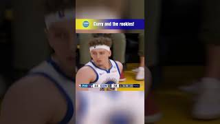 The GSW rookies | Curry three from the corner (13124) nba stephencurry
