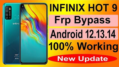 Infinix Hot 9 ( X655D ) FRP Unlock Android 10Q 2025 Google Account Bypass Without Pc 100% Ok