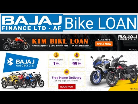 How to Apply Two Wheeler Loan Online For Bajaj, KTM, Husqvarna Bikes From Bajaj Auto Finance