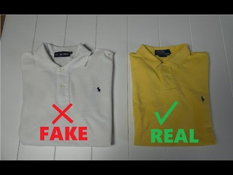 Wie DU JEDES Ralph Lauren Polo als FAKE ERKENNST!!! Ralph Lauren Polo Fake or Real - Ericgmei