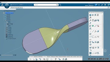 Use 3DExperience to create a mechanical part 12 Twisted pad