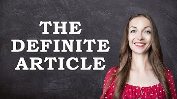 The Definite Article in English // English Grammar Lessons