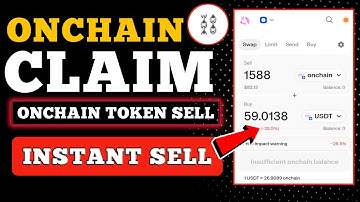 Onchain Token Sell Process 🤑 Onchain Airdrop Claim Update 🤑 Onchain Mining Claim Process 💸