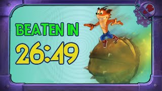 Crash: Mind Over Mutant [360] - Speed Run in 26:49