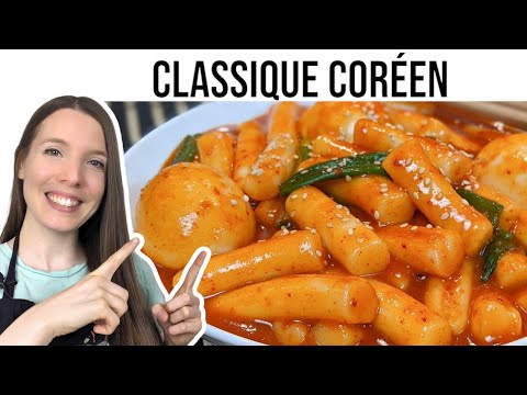 RECETTE DE TTEOKBOKKI (FACILE ET RAPIDE) STREET FOOD CORÉEN - HOP DANS LE  WOK 