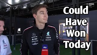 George Russell Post Race Interview: had a shot of winning | Australian GP | FormulaBoi