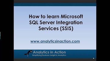 Learning SQL Server Integration Services (SSIS)