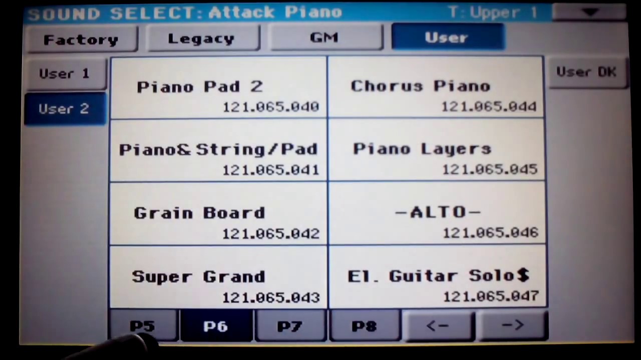 KORG PA 600: tutorial 02 [CÓMO CARGAR, GUARDAR Y ORGANIZAR SAMPLES] individualmente o por grupo