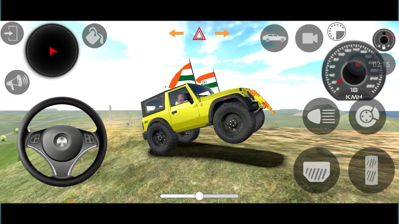 Yellow Thar Indian Cars Driving 3D 2023 || Indian Cars Driving 3D || @KSNAYAGAMERDUSRA