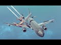 Midair Collisions #3 Feat. A-10 Warthog vs KC-46 Stratotanker | Besiege