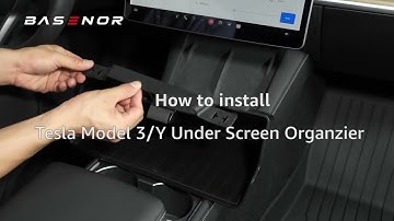 Model Y Model 3 Center Console Organizer Tray Installation | Keep Your Interior Clutter-Free!