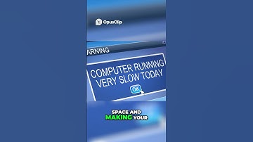 Boost PC Speed  Easy Steps to Clean Junk Files #windows #technology #computer #shortvideo